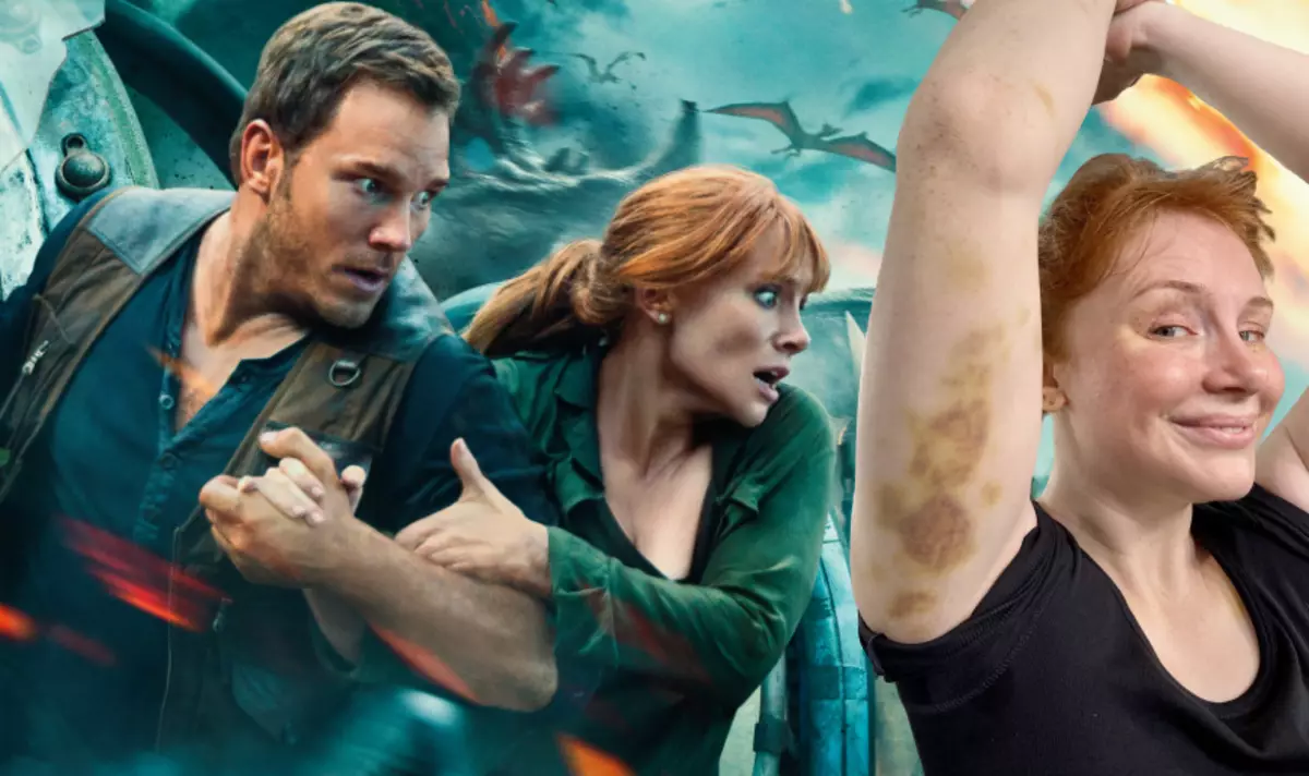 Sultovo: Stjerne af "Jurassic World: Power" viste billeder fra Filming