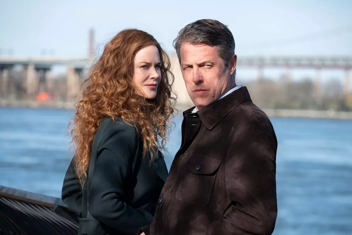 Nicole Kidman i Hugh Grant en la sèrie Trailer "Reting Back"