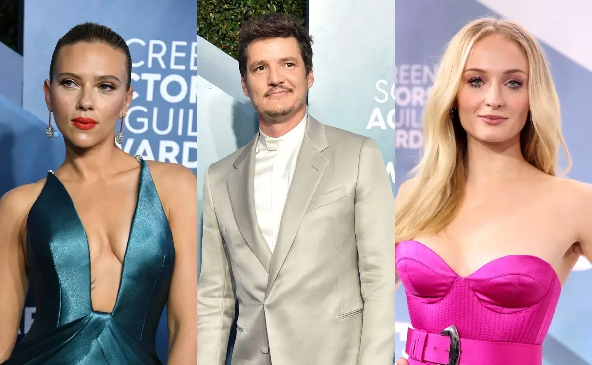 Scarlett Johansson, Pedro Pedro Pastcal, Sophie Turner ແລະອື່ນໆໃນລາງວັນສີແດງຕິດຕາມລາງວັນ