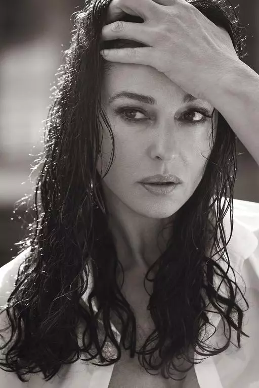 54-year-old Monica Bellucci in a sensual photo shoot for Madame Figaro: 