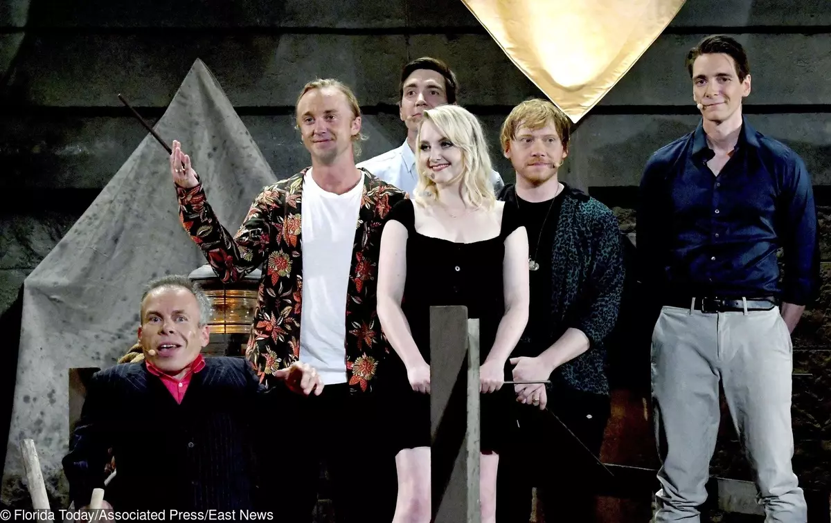 Rupert Grint，Tom Felton，兄弟菲爾普斯和其他星星“哈利波特”在環球影城 51607_1