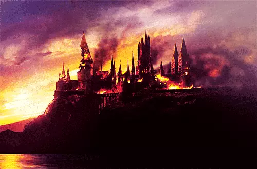 Cenaze hamster ve Hogwarts'ta bir ateş: 