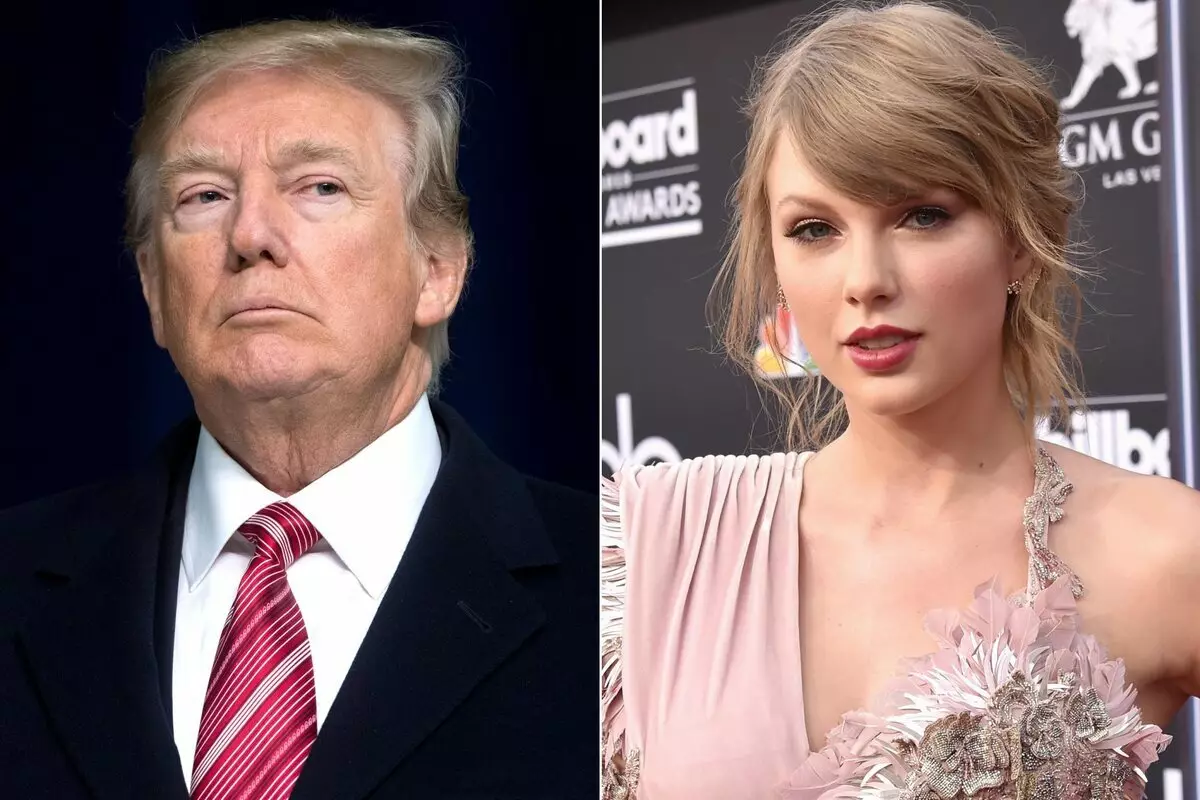 Donald Trump kouri kite pa Taylor Swift