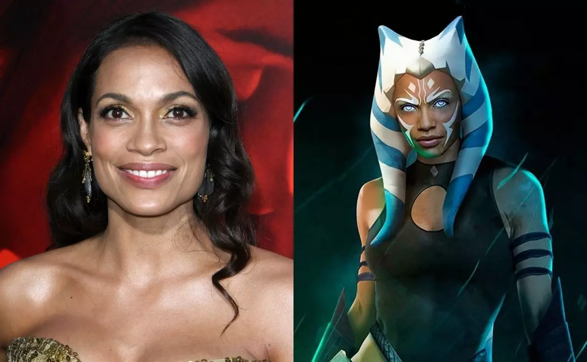 Rosario Dawson ludos Asopy Tanon en la dua sezono "Mandalortz"