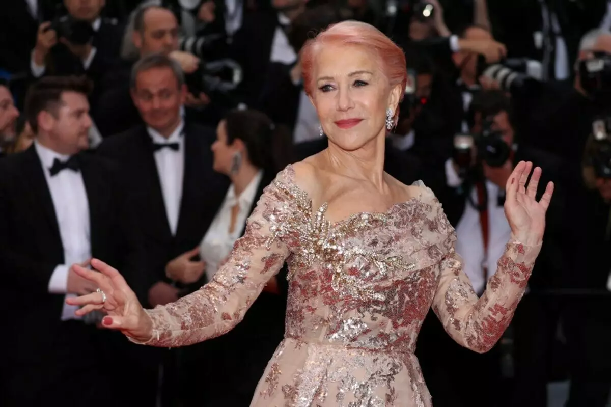 74-year-old Helen Mirren commented on the status of a sex symbol