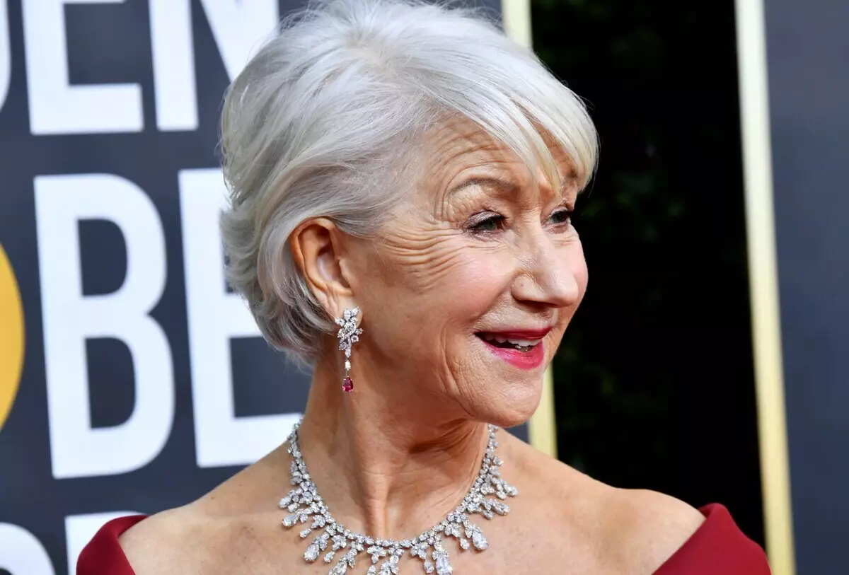 Helen Mirren je pojasnil, zakaj ne barve sejanja