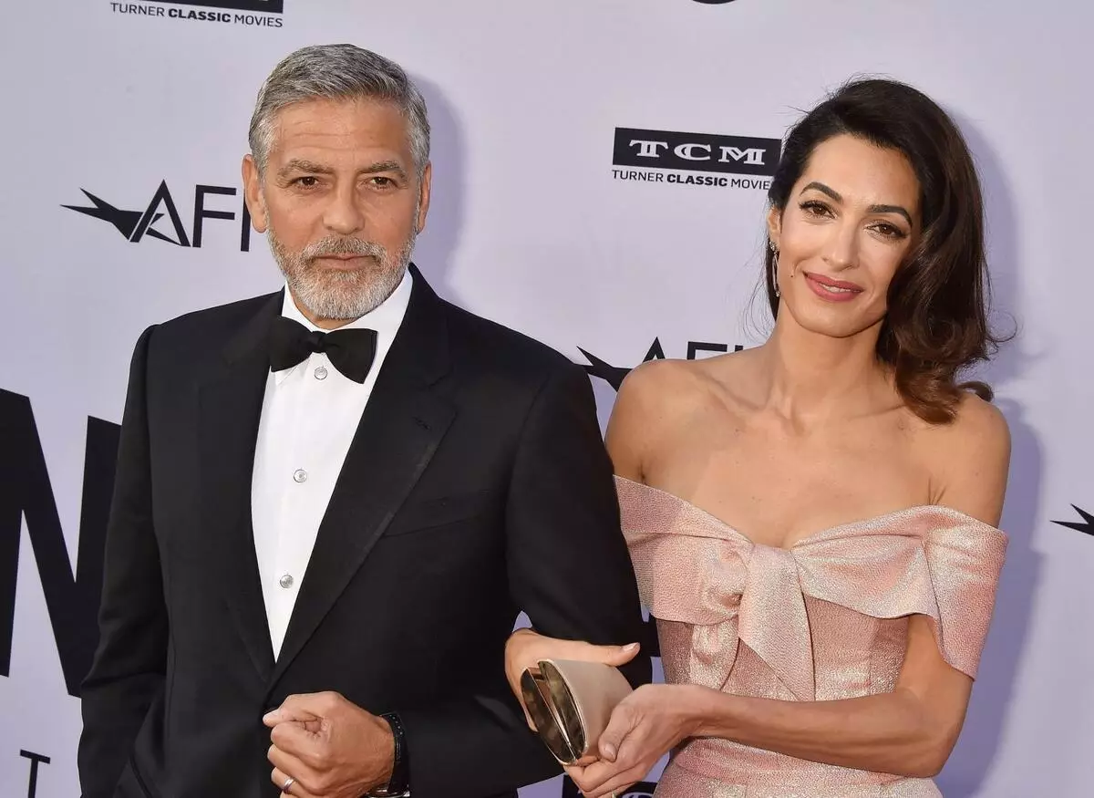 George Clooney yemeye ko atigeze akundana rwose na Amal 53588_2