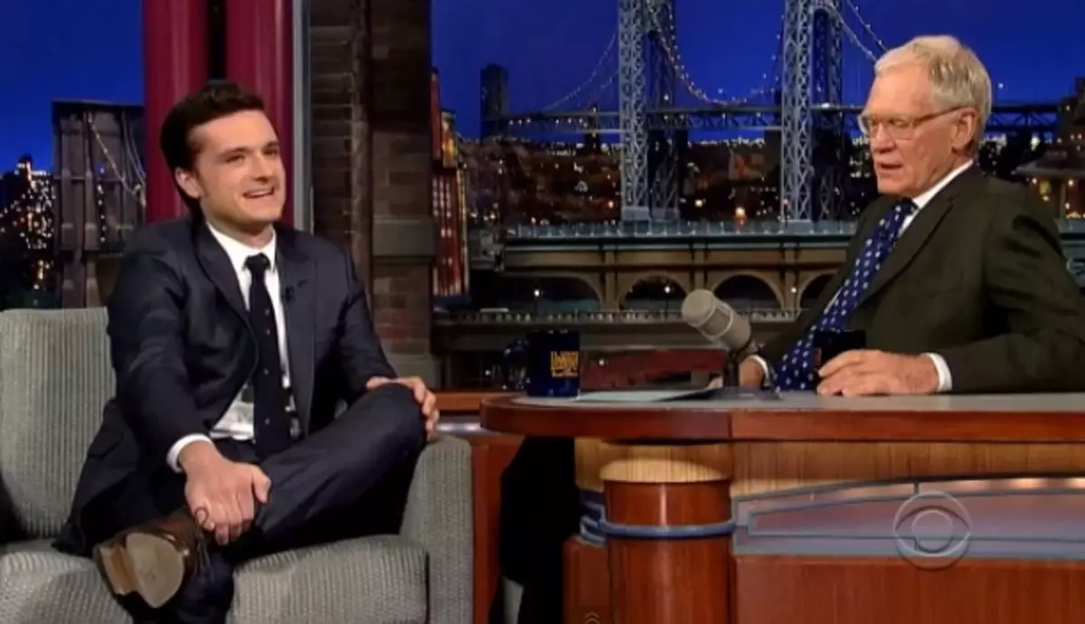 David Letterman တွင် Josh Hutcherchonon