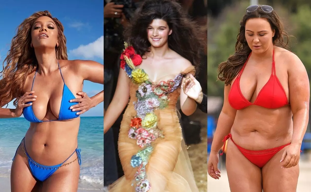 Podium i mbrojtur për kilogram: 8 Supermodels që fused pothuajse pavetëdije