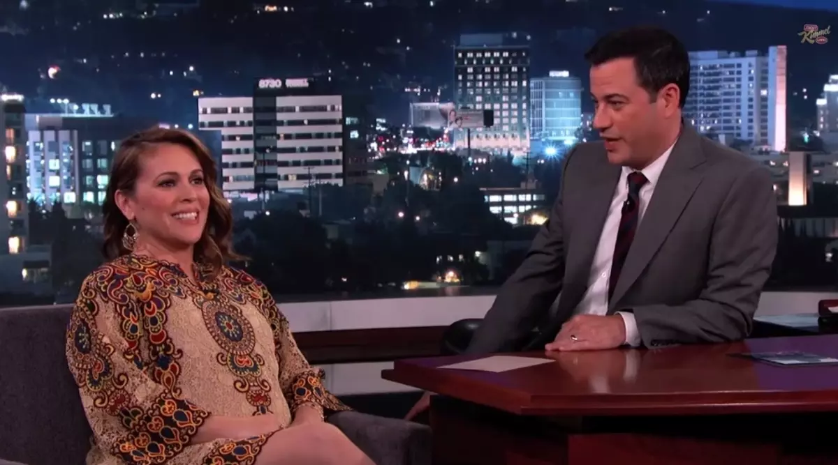 Alice Milano op Shaw Jimmy Kimmel