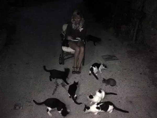Estrelas en Twitter: Kirsten Dunst rodeado gatos, e Tyru Banks Harvard graduados 57706_5