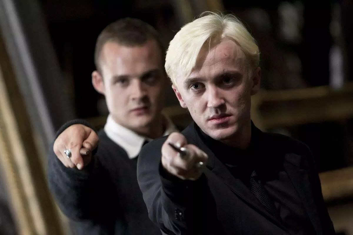 "Miadto ka, Malfoy": Si Tom Felton nagsaway sa Draco, nga nagbag-o nga "harry potter"