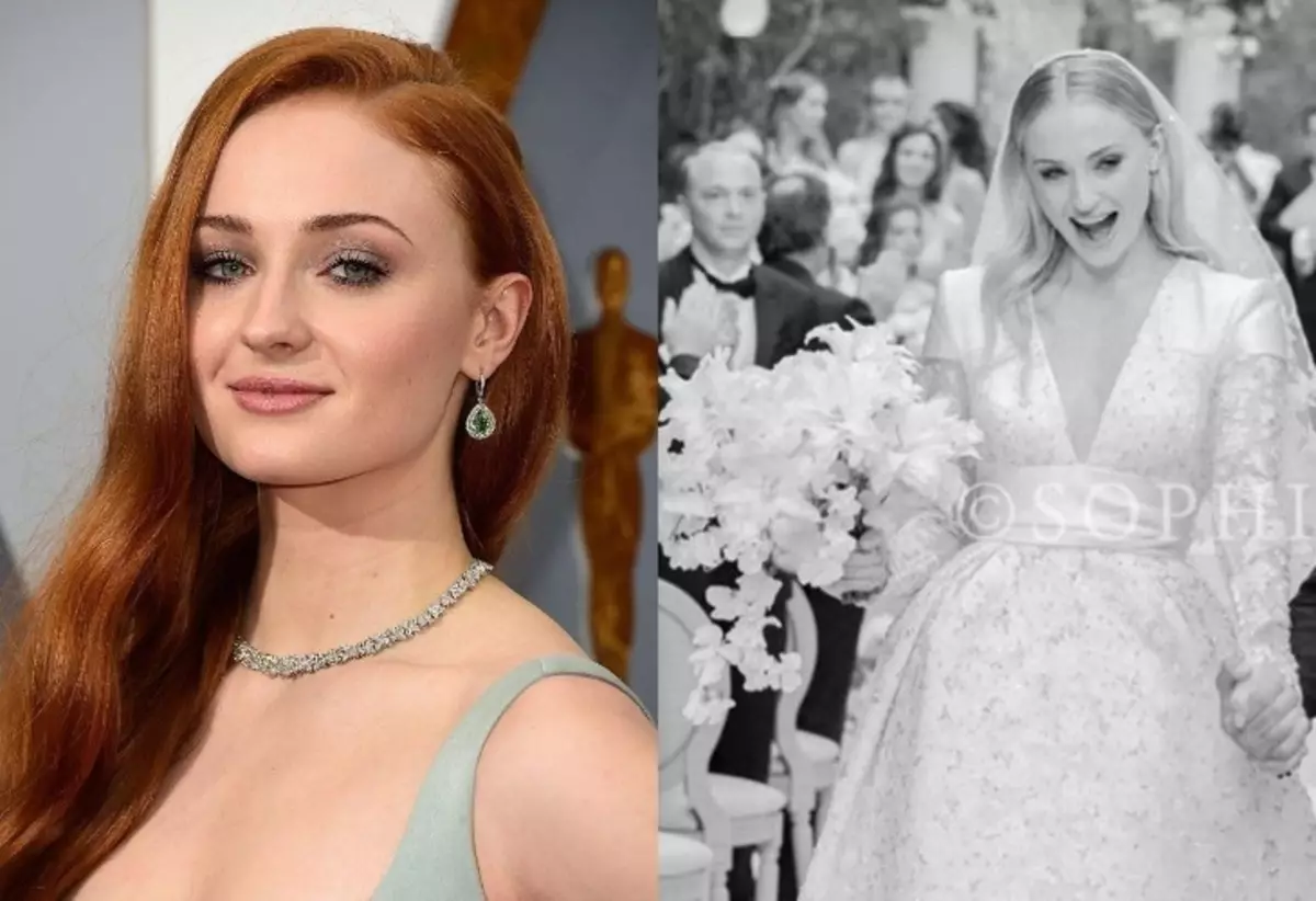 Sophie Turner osoitti ensimmäisen kuvan toisesta häät Joe Jonas