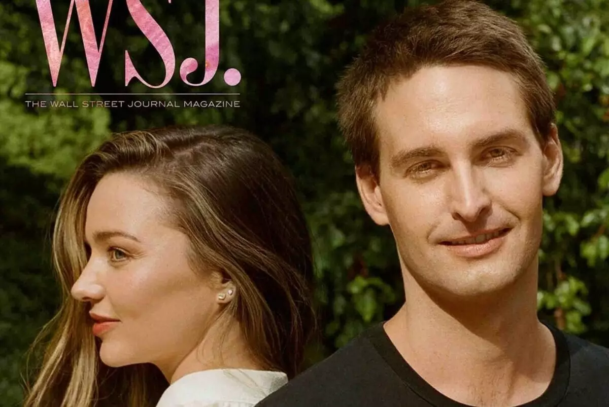 Evan Spiegel fortalte hvordan Miranda Kerr vant og raiser Flynna med Orlando Bloom