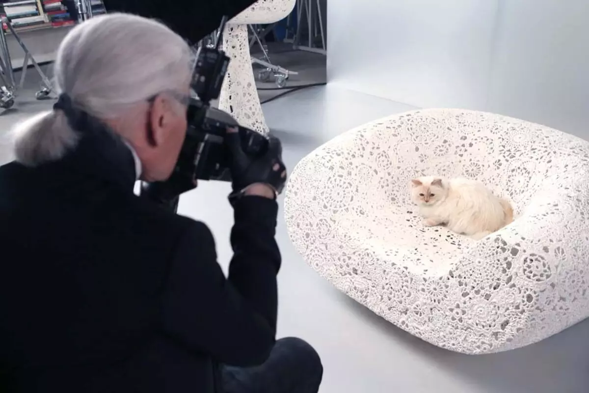 Cat Charles Lagerfeld - novo lice kozmetičke marke Shu Uumura