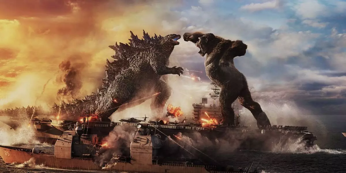 De wrâld hat Kitty nedich: yn 'e "Godzilla trailer tsjin Kong", waard in gigantyske gorilla ferfongen troch in kat