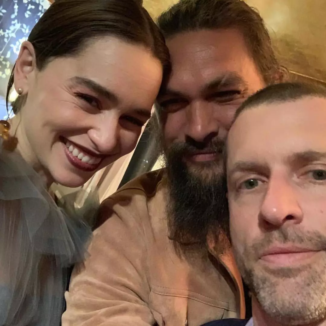 Jason Momoa ha raccontato della paura con esperienza quando Emilia Clark è quasi morto di un ictus 67166_1