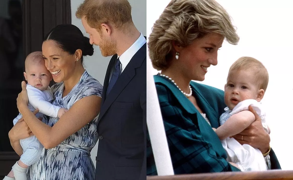 Kopyahin si Harry: Megan Markle Nakuha na may 4-buwang anak na si Archie