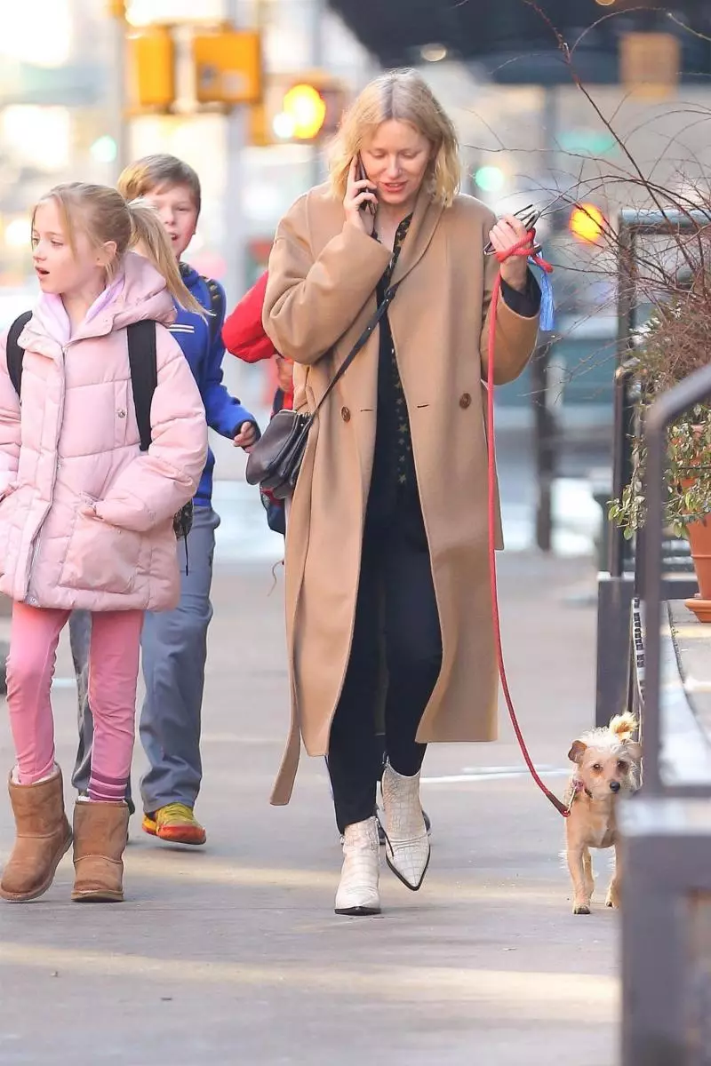 Zoals moeder en dochter: Naomi Watts op een wandeling met een jongere zoon Sammy 67461_6