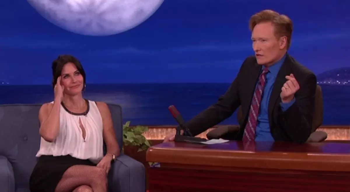 Courtney Coke on Conan O'Brian's Show