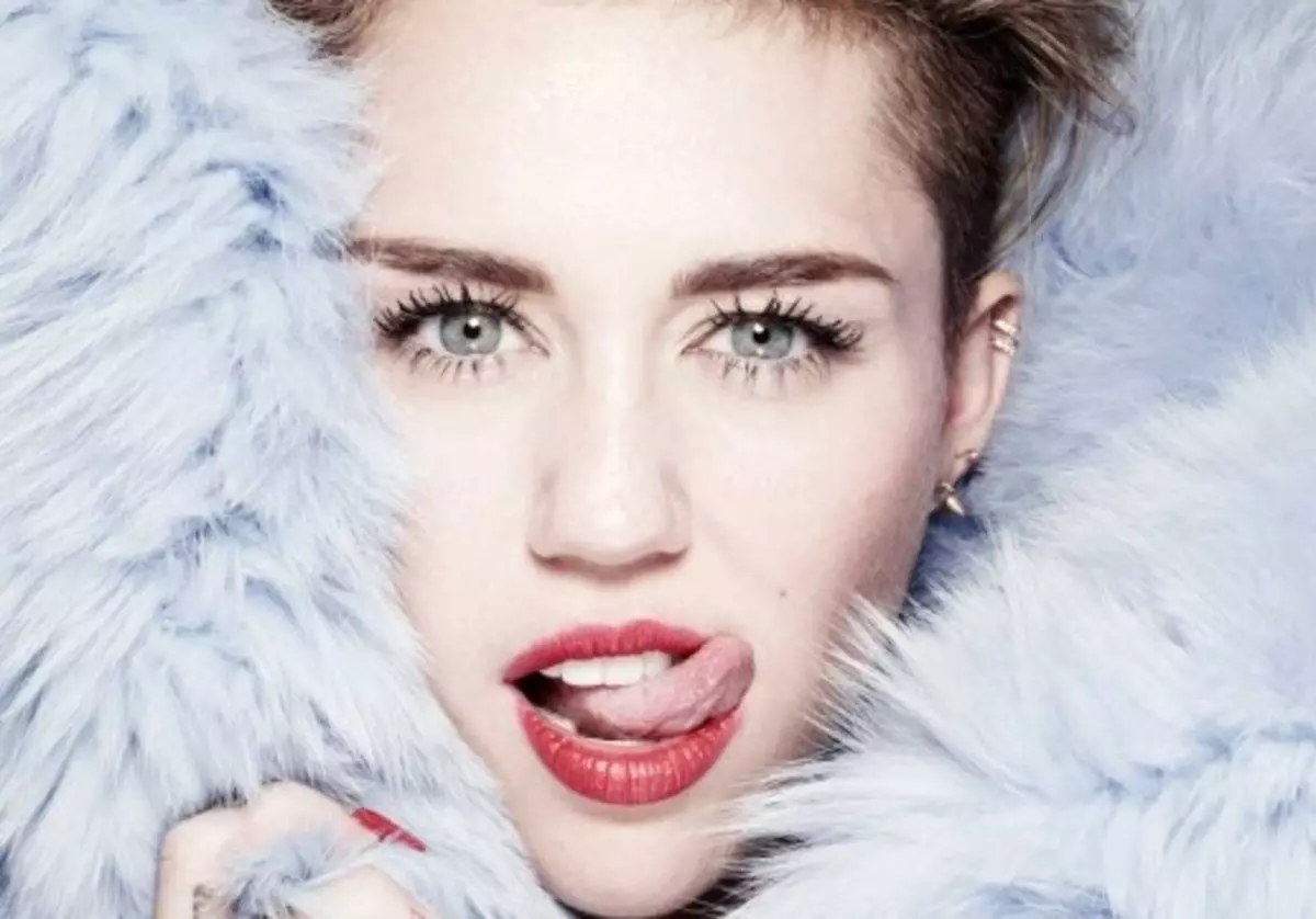 Miley Cyrus í Hunger Magazine. Fall 2013.