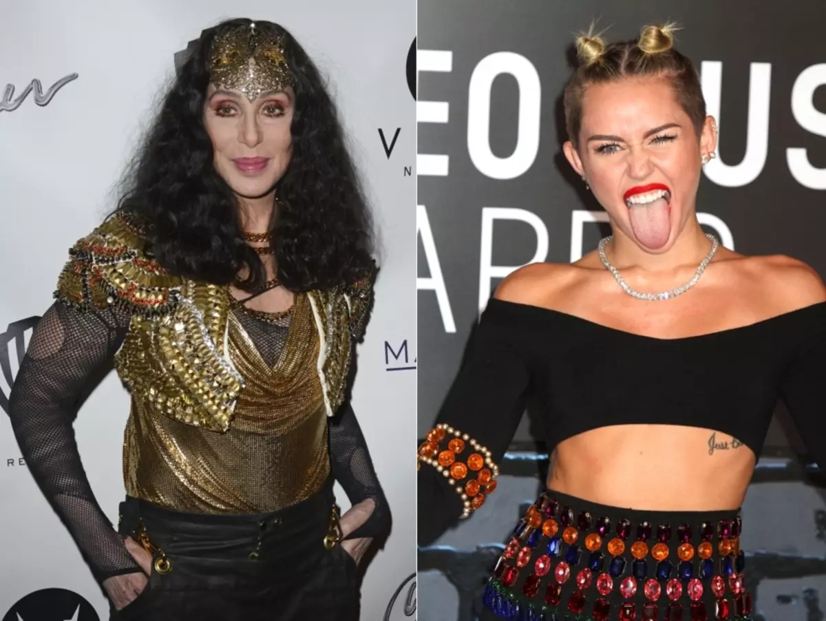 Sher เกี่ยวกับ Miley Cyrus: "อย่าลืมทำความสะอาดภาษาหากคุณตัดสินใจที่จะวางมันอีกครั้ง"