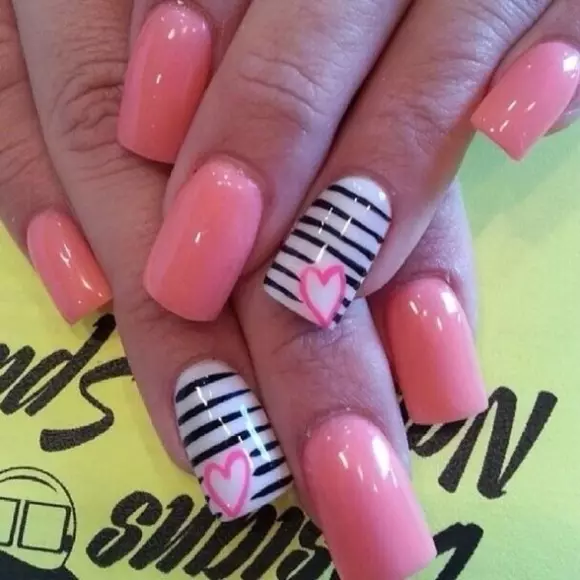 Imibono Yezithombe Nezifundo ze-Manicure ngoFebhuwari 14 - Usuku lukaValentine 72013_16