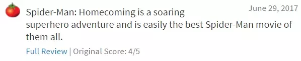 Mga Review sa mga kritiko sa pelikula bahin sa bag-ong 