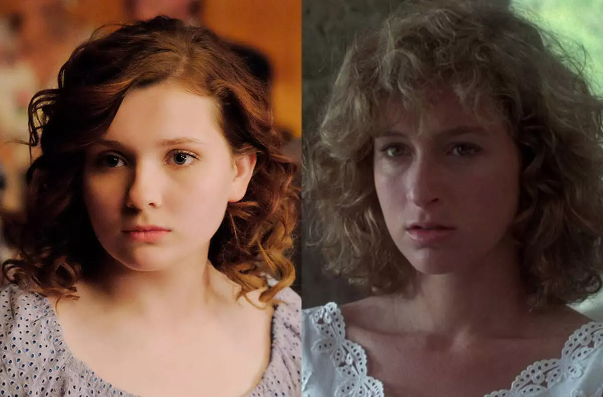 Ensimmäiset kehykset: ABIGAIL Breslin ja Colt Pratts Remake "Dirty Dancing"