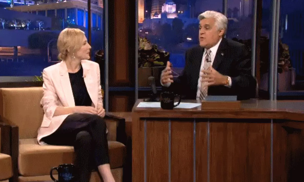 Kate Blanchett a Jay Leno Show