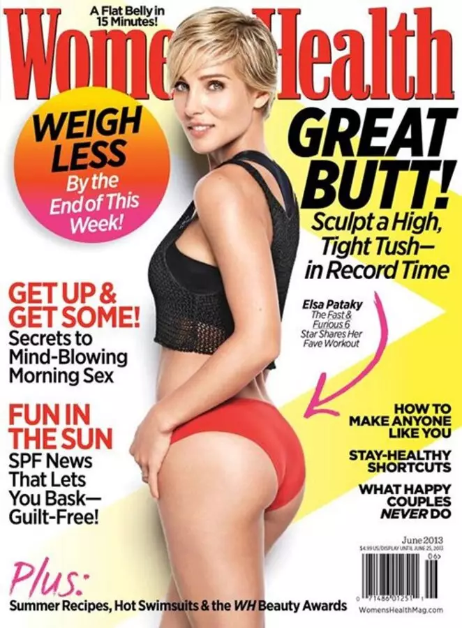 Elsa Pataki en Women's Health Magazine. Junio ​​2013