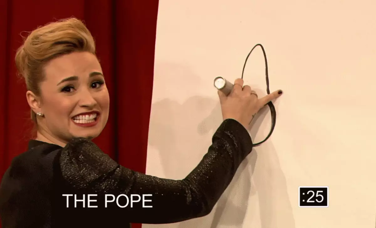 Demi lovato na razstavi Jimmy Fallon