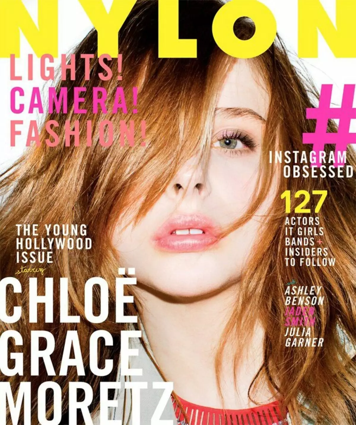 Chloe Market in Nylon Magazine. Mei 2013