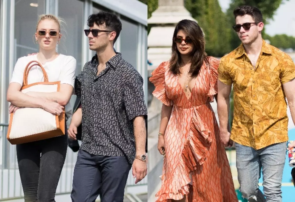 Vjenčanje Uskoro: Priynik Chopra, Sophie Turner i Jonas braća na odmoru u Parizu (fotografija)
