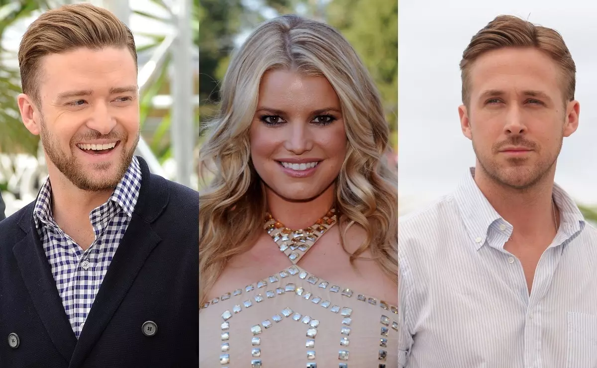 Jessica Simpson kertoi, että Justin Timberlake kirjoitti Raan Goslingin kanssa suudella hänen kanssaan