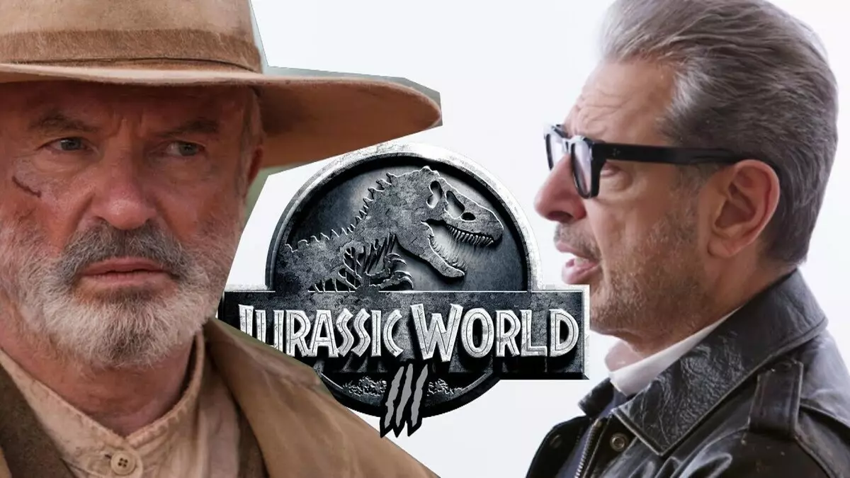 Sam Neil und Jeff Goldblums Sang Serenad zu Ehren der Wiedervereinigung im "Jurassic Day 3"