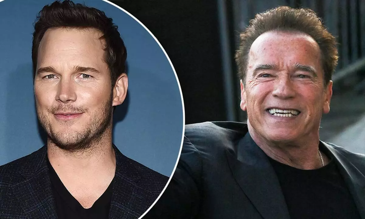 Sumagot si Arnold Schwarzenegger nang lilitaw ang kanyang unang apong lalaki