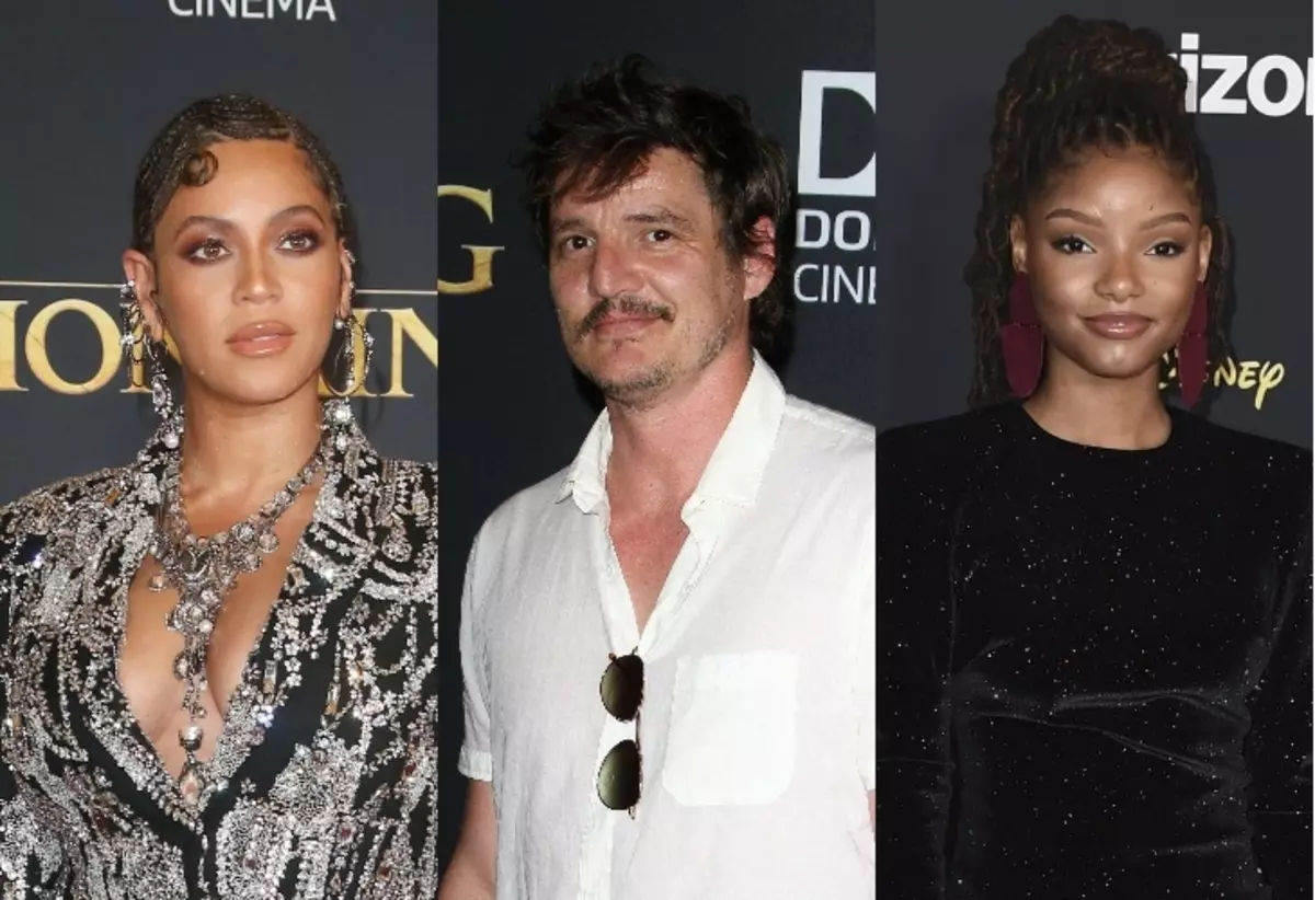 Beyonce met dogter, Pedro Pascal, New Ariel en baie ander sterre by die première van King Lion