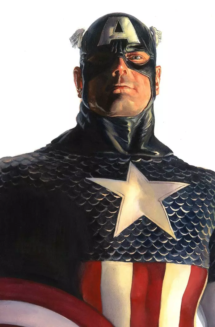 Alex Ross cho thấy bao gồm Captain Classic America, Hulk, Storm và những người khác 82104_1