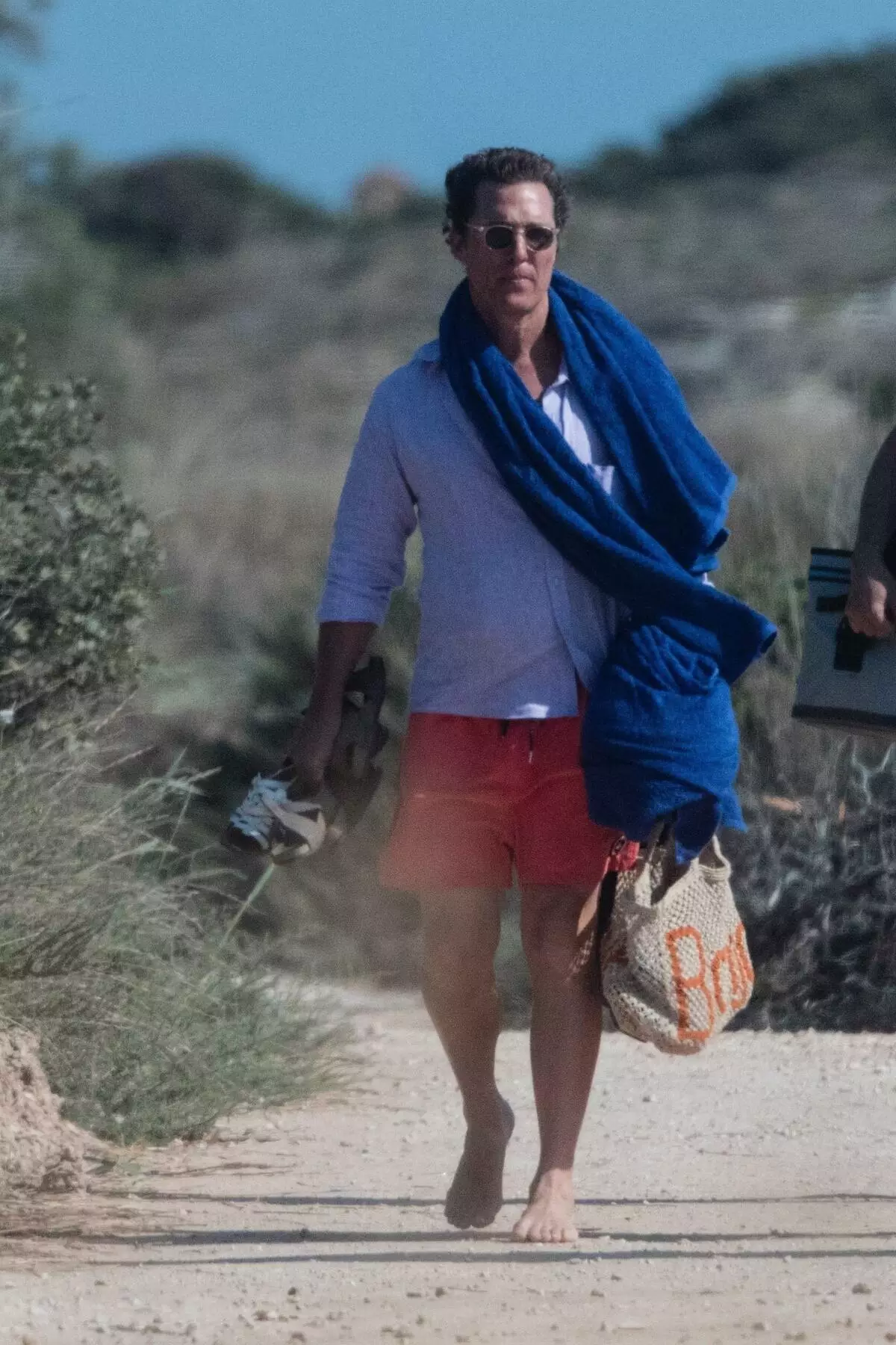 Nie ma już super: Matthew McConaja skondensowany na plaży w Grecji 82309_1