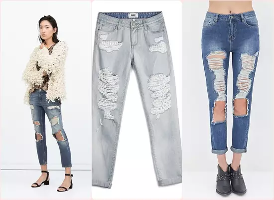 2015eko udaberriko udaberrian Jeans: modelo eta estilo dotoreenen argazkia 85334_1