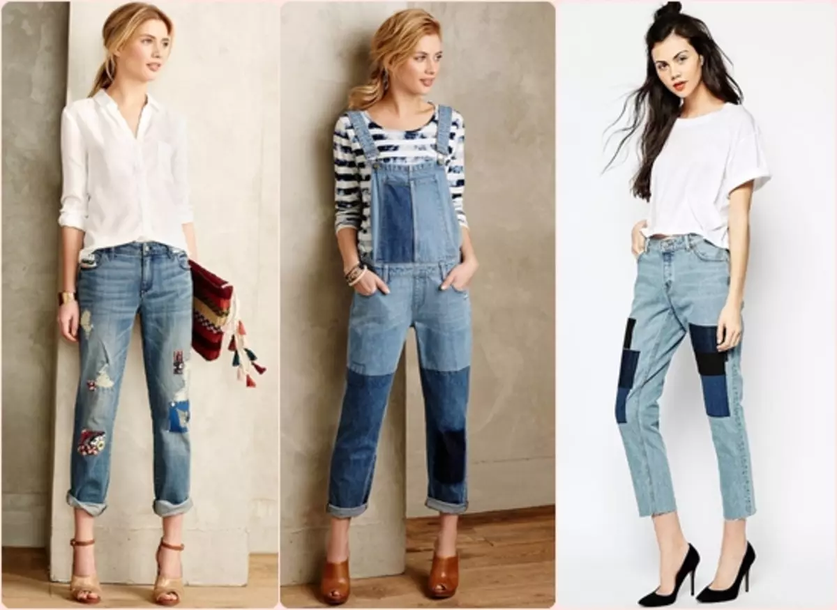 2015eko udaberriko udaberrian Jeans: modelo eta estilo dotoreenen argazkia 85334_7