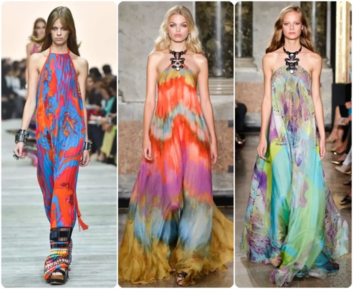 Модне хаљине пролеће-лето 2015: Фотографија модерних стилова и модела 85340_5