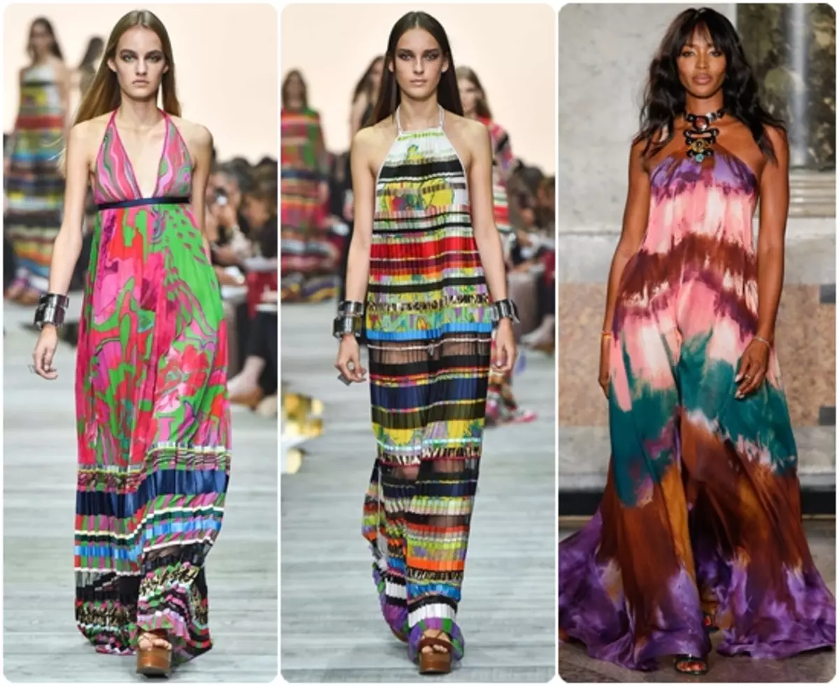 Модни фустани Пролет-лето 2015: слика на модерни стилови и модели 85340_6