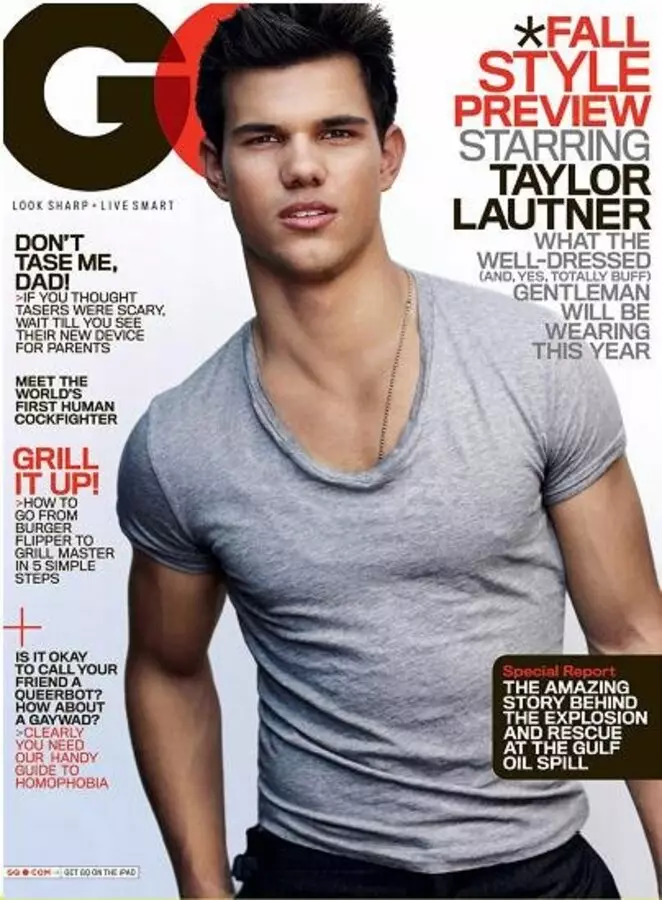 Intervju Taylor Lotter i GQ. Juli 2010.