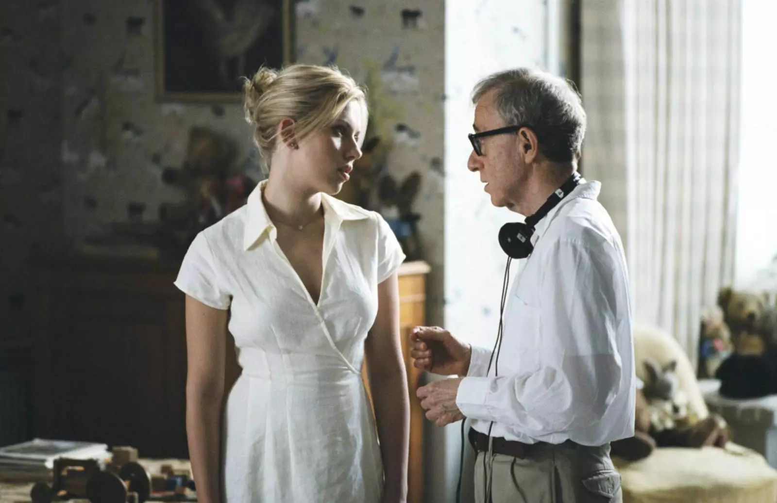 Scarlett Johansson s'est levé pour Woody Allen après des accusations de harcèlement sexuel 86090_1