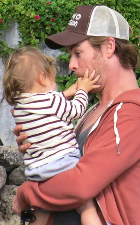 Chris Hemsworth about paternity: 