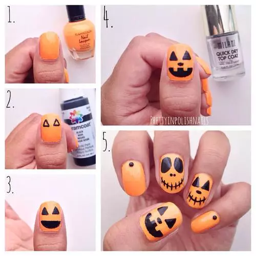 Photo: Idées de dessins sur les ongles sur Halloween 2015 87096_8