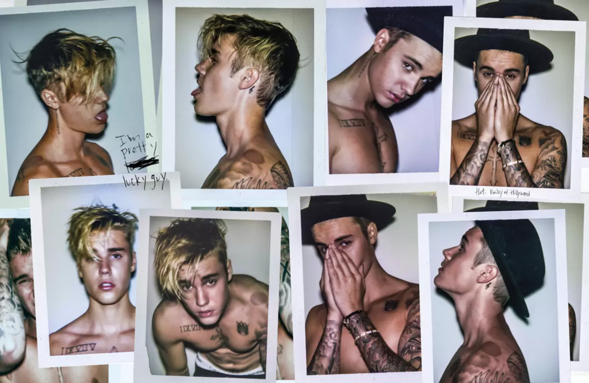 Justin Bieber hrál v Frankové Foto Shoot pro nového lesku