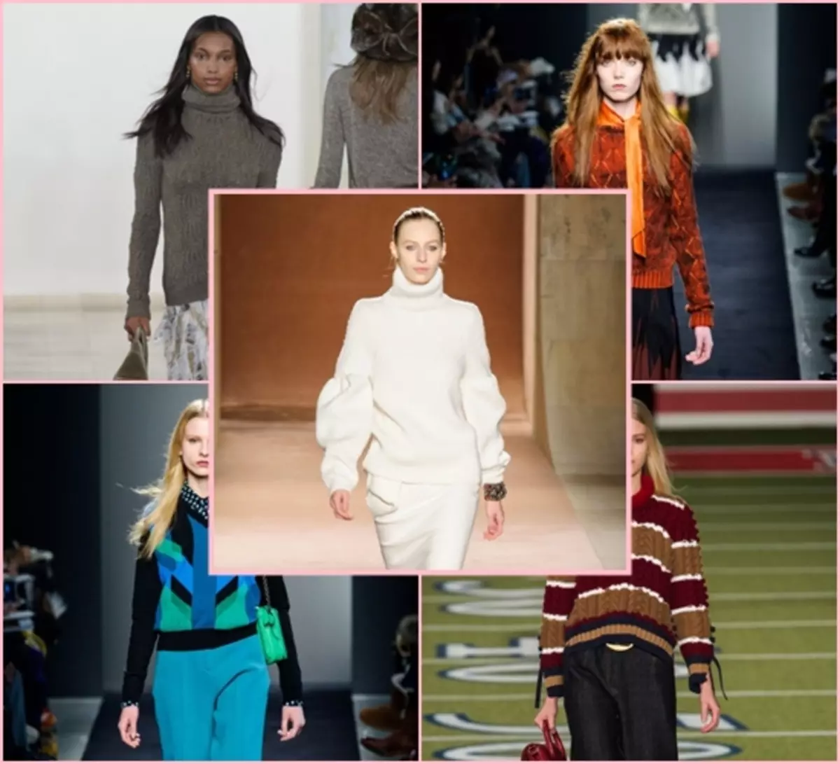 Sweater Wanita Bergaya Autumn-Winter 2015-2016: Foto